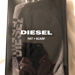 Diesel Hat and Scarf Boxed Set